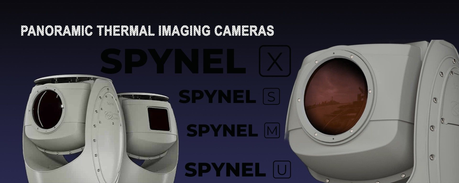 Panoramic thermal imaging cameras SPYNEL HGH